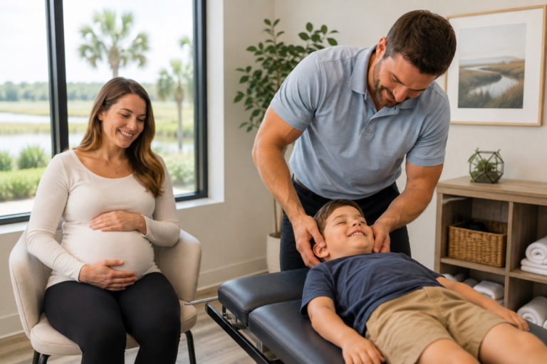 Chiropractic Care for Kids, Babies, and Expecting Moms in the Lowcountry